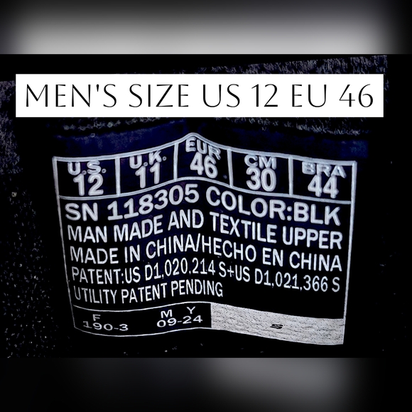 BOBS By Skechers™ Sz 12 Hands Free Slip-On Blk Sneaker Comfort Sole Heel Pillow - Picture 15 of 17